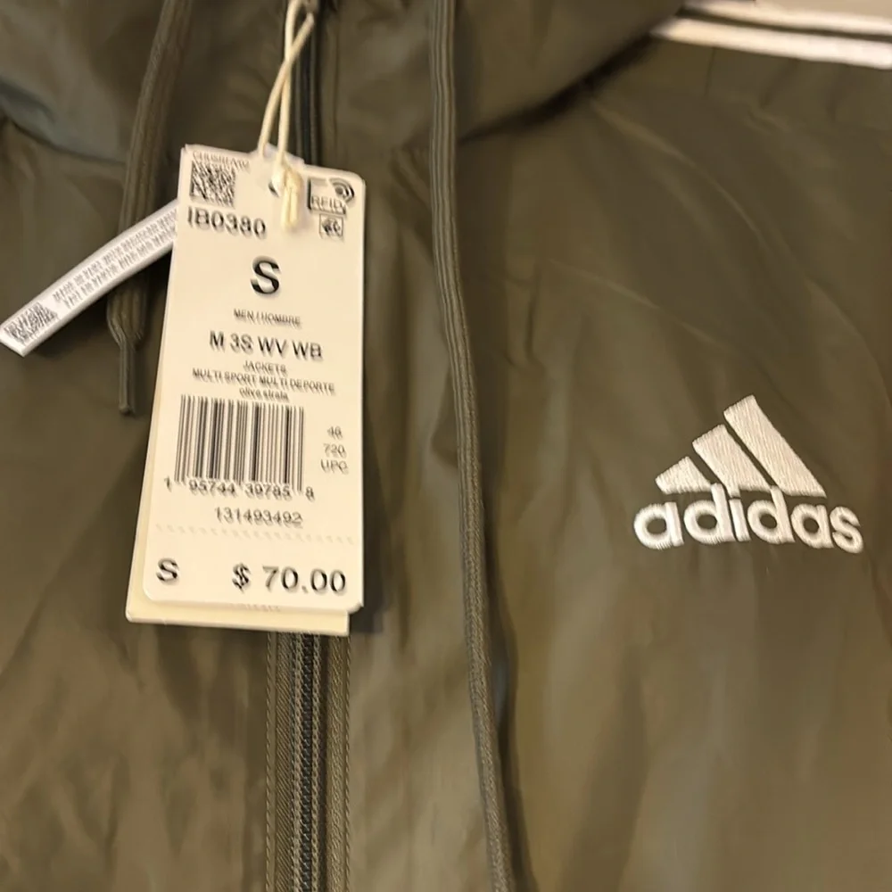 Adidas Green Skateboarding Windbreaker NWT - Picture 3 of 4